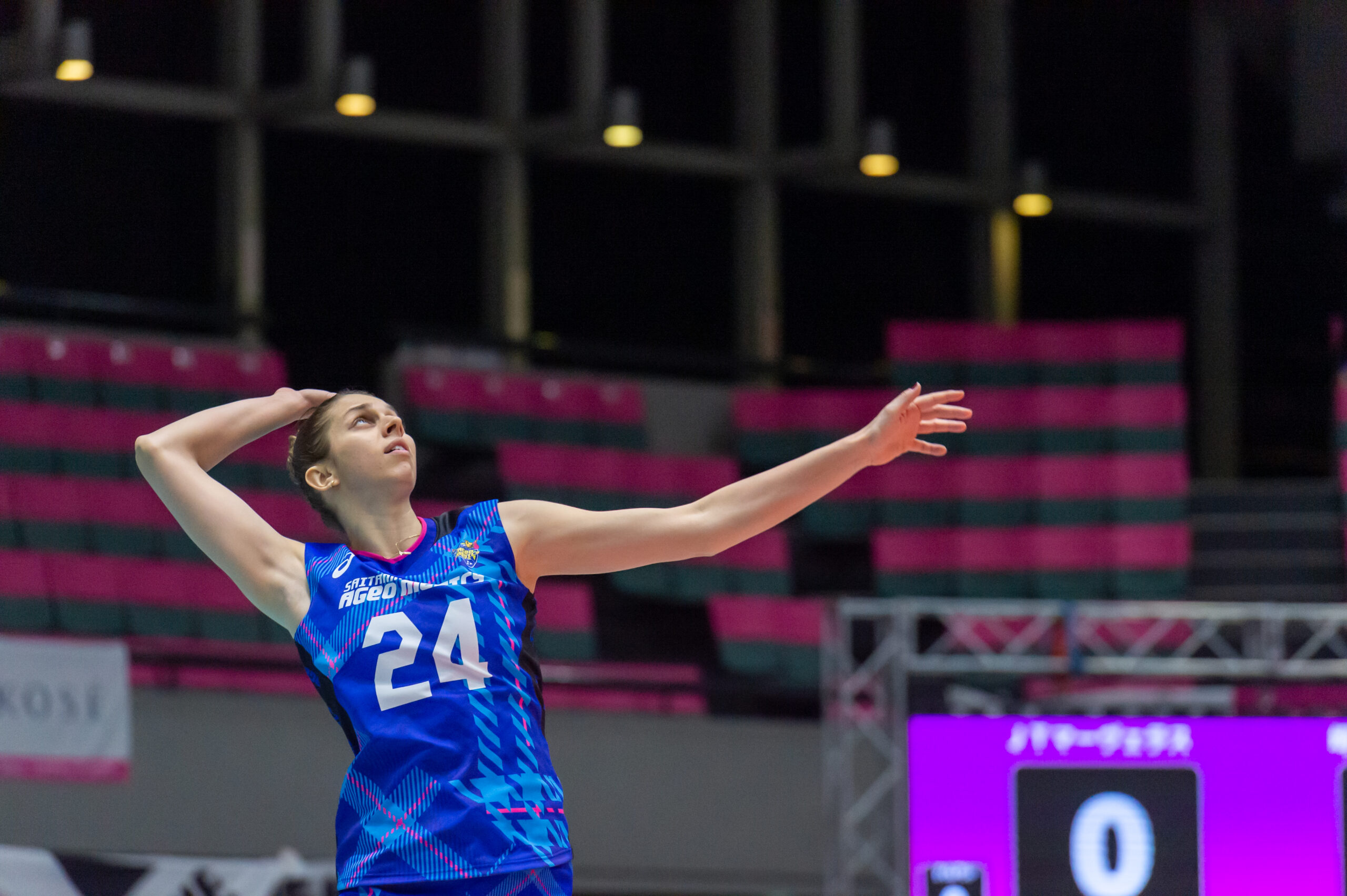 埼玉上尾メディックスのサラ・ロゾ選手に聞く、Vリーグの印象と日本